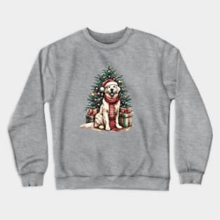 Christmas is Golden with Golden Retriever Crewneck Sweatshirt